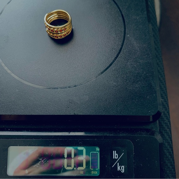 💯 AUTH IPPOLITA 18k gold WAVE stack RING - Picture 11 of 13